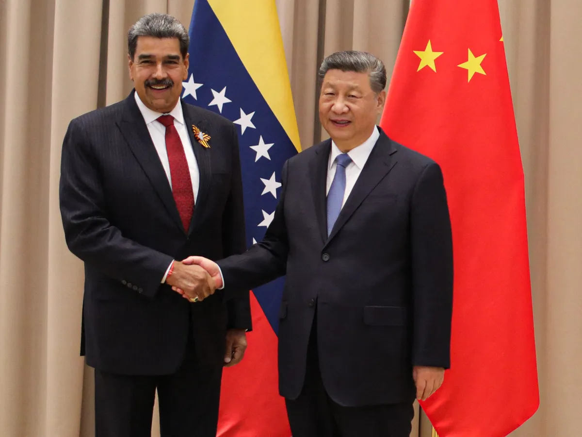 Nicolas Maduro și Xi Jinping - Foto: Profimedia Images (Imagine cu rol ilustrativ)