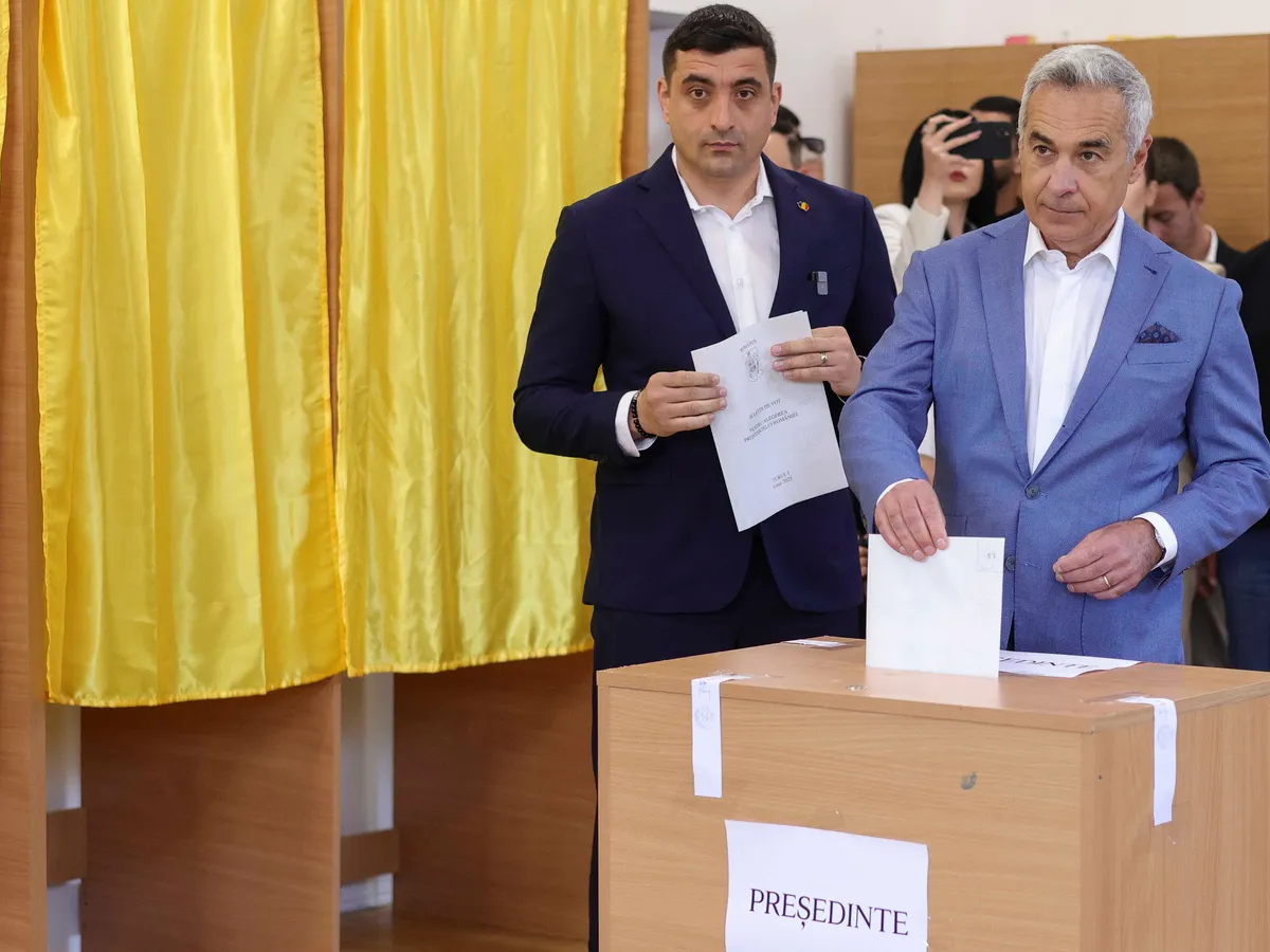 George Simion și Călin georgescu - Foto: INQUMA PHOTOS / Călin George