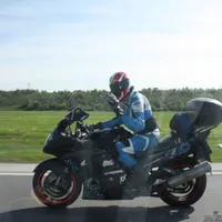 Laurențiu Mitici, acuzat de procurori, pe motocicleta proprie. Foto contul de Facebook