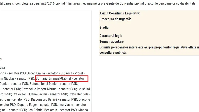 Actualul șef al CM, autor al primei incercări de modificare a legii in baza căreia funcționează CM.