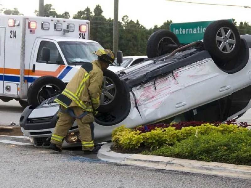 Accident cu 5 răniți în județul Harghita - Foto: Poliția Rutieră (cu rol ilustrativ)