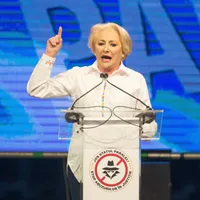 Viorica Dăncilă, la mitingul PSD împotriva „abuzurilor justiției”. FOTO: Inquam Photos - Bogdan Buda