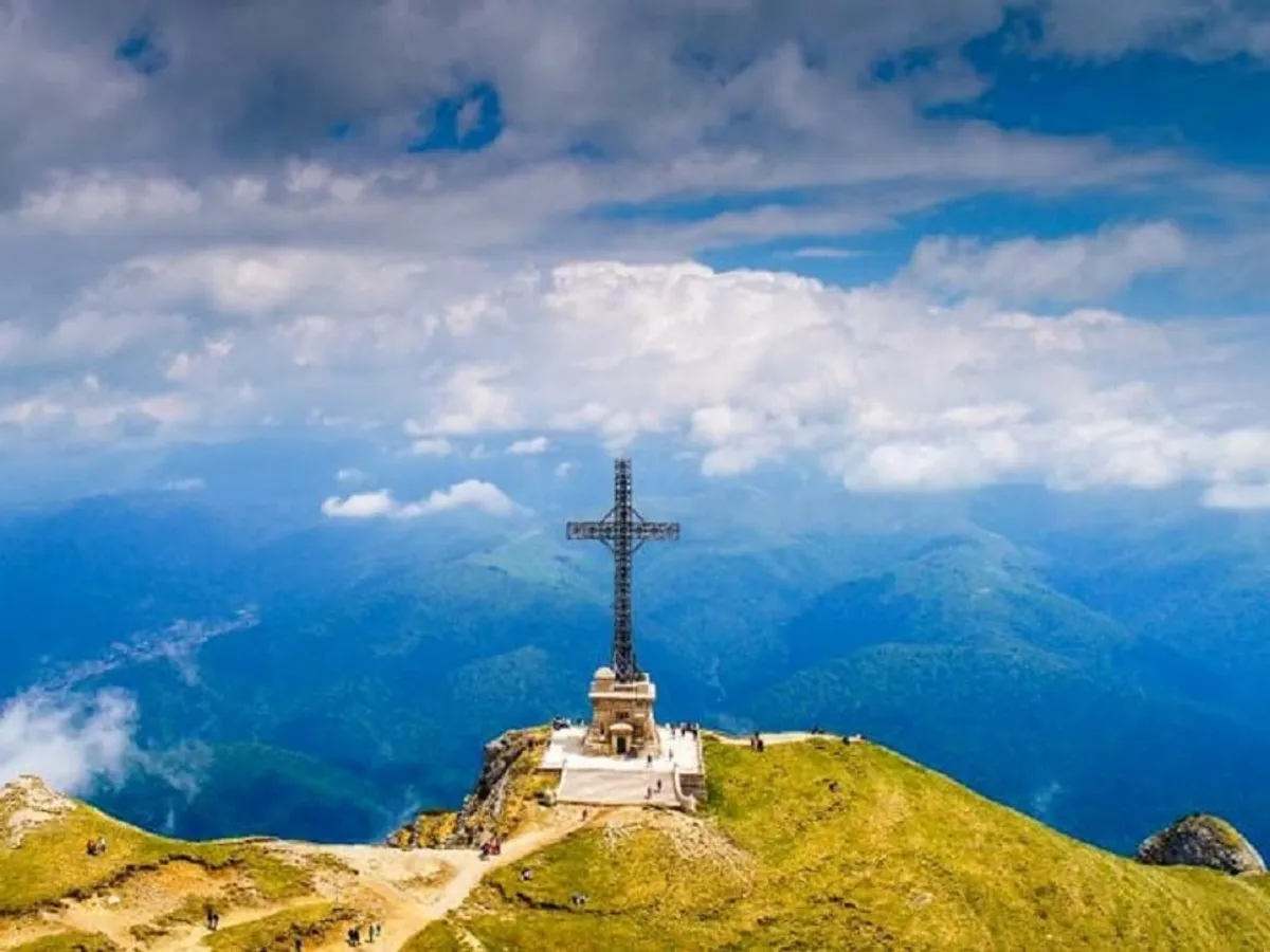 Crucea Caraiman după reabilitare