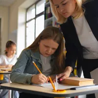 O profesoară este acuzată că nu stăpânește materia pe care o predă Foto: Freepik.com - rol ilustrativ