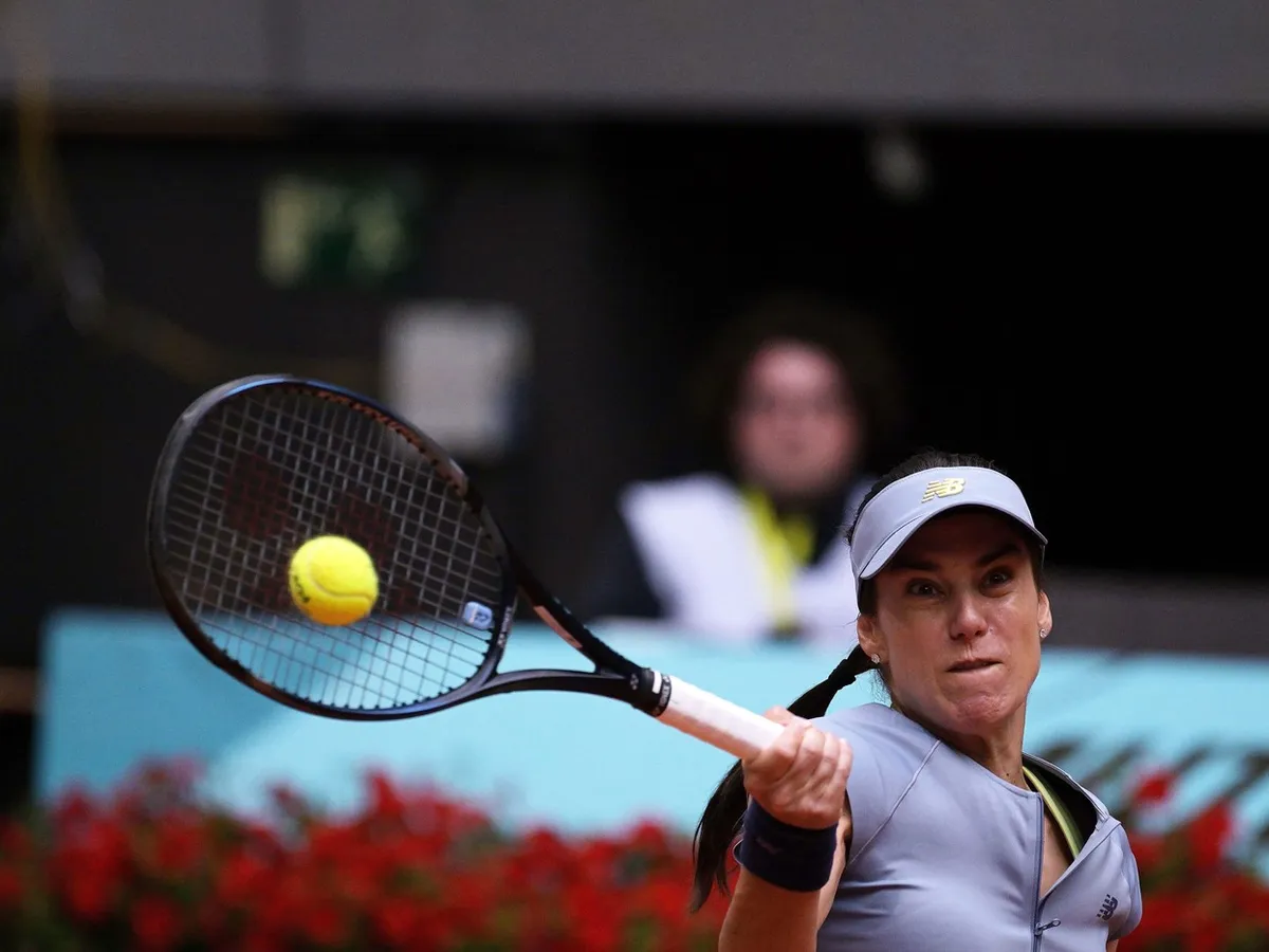 Tenismena româncă Sorana Cîrstea s-a calificat în optimile turneului WTA 1.000 de la Madrid - Foto: Profimedia Images