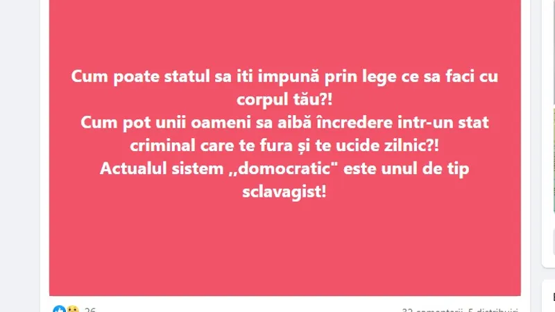 Fără speranță. Profesorii promovează masiv mesaje antivaccin pe grupurile de învățământ