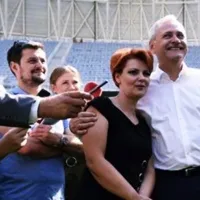 Dragnea a primit doar un avertisment, iar Olguța a scăpat fără nici o amendă. Foto: revista 22.ro