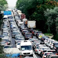 Trafic blocat pe litoral - Foto: CT100.ro