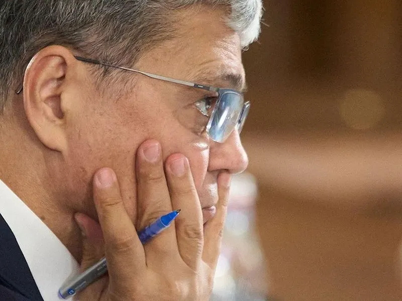 Marcel Boloş, ministrul de Finanţe, la şedinţa de guvern - Foto: Profimedia Images