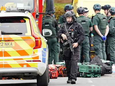 Mai multe persoane au fost înjunghiate la o sinagogă din Manchester. Suspectul, împușcat de poliție - Foto: Profimedia Images