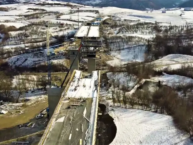 VIDEO Primul tronson din autostrada Sibiu - Pitești se deschide în 2022