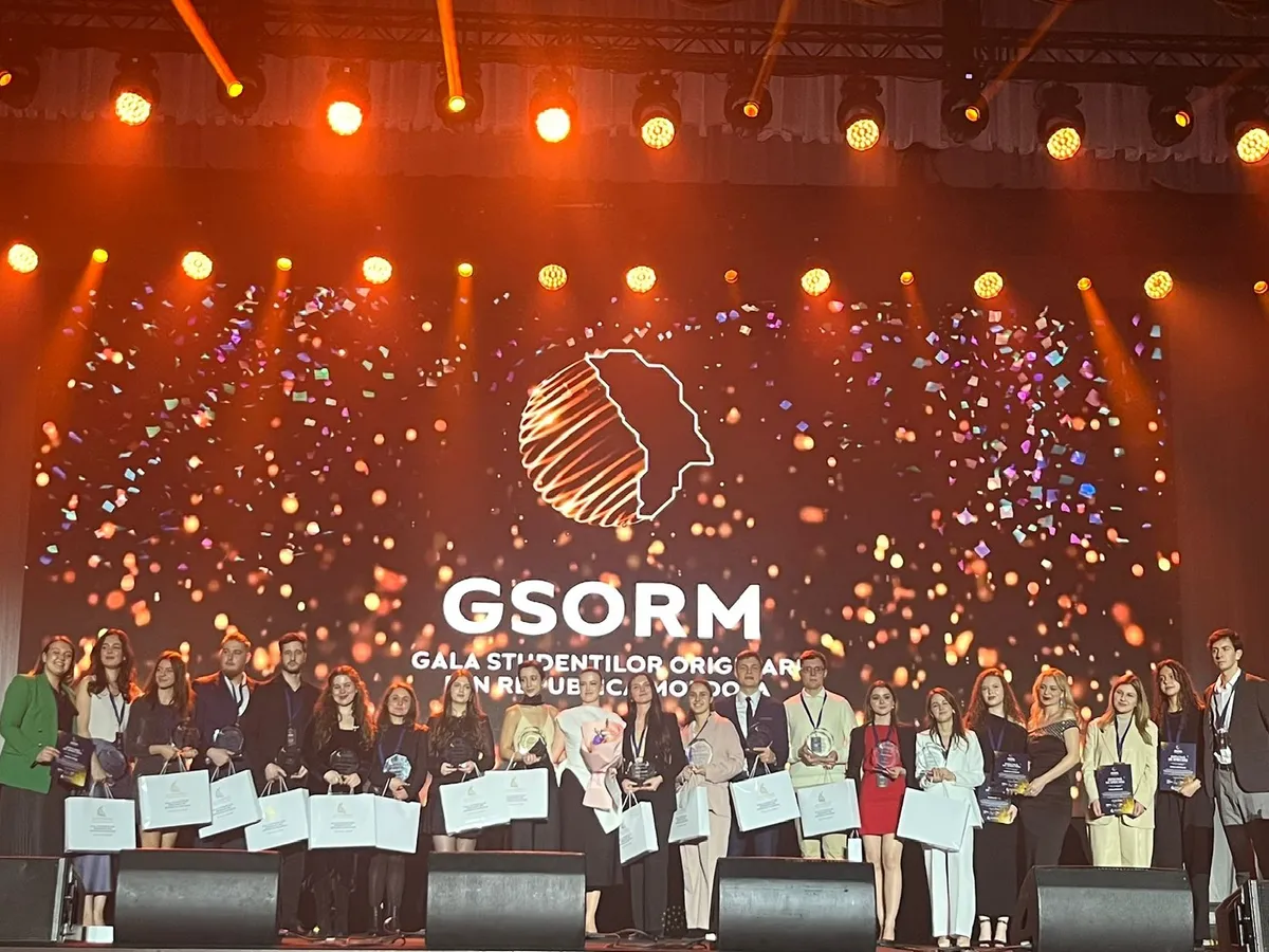 Excelența academică premiată în cadrul Galei Studenților Originari din Republica Moldova su'inut[ de Repatriot Foto: Repatriot