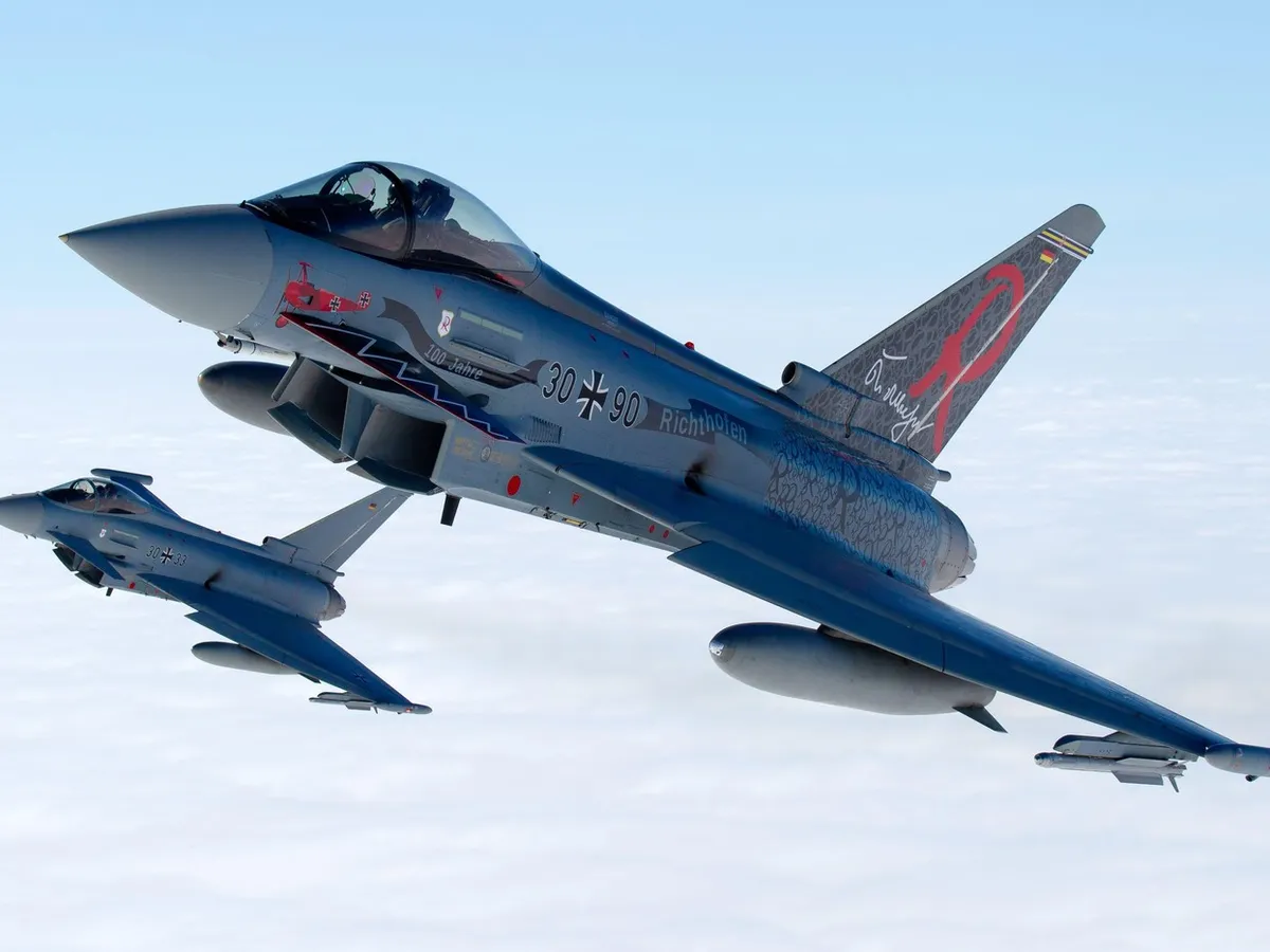 Avioane de luptă Eurofighter - Foto: Profimedia images