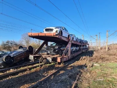 Accident feroviar la Roșiori Foto: ClubFeroviar