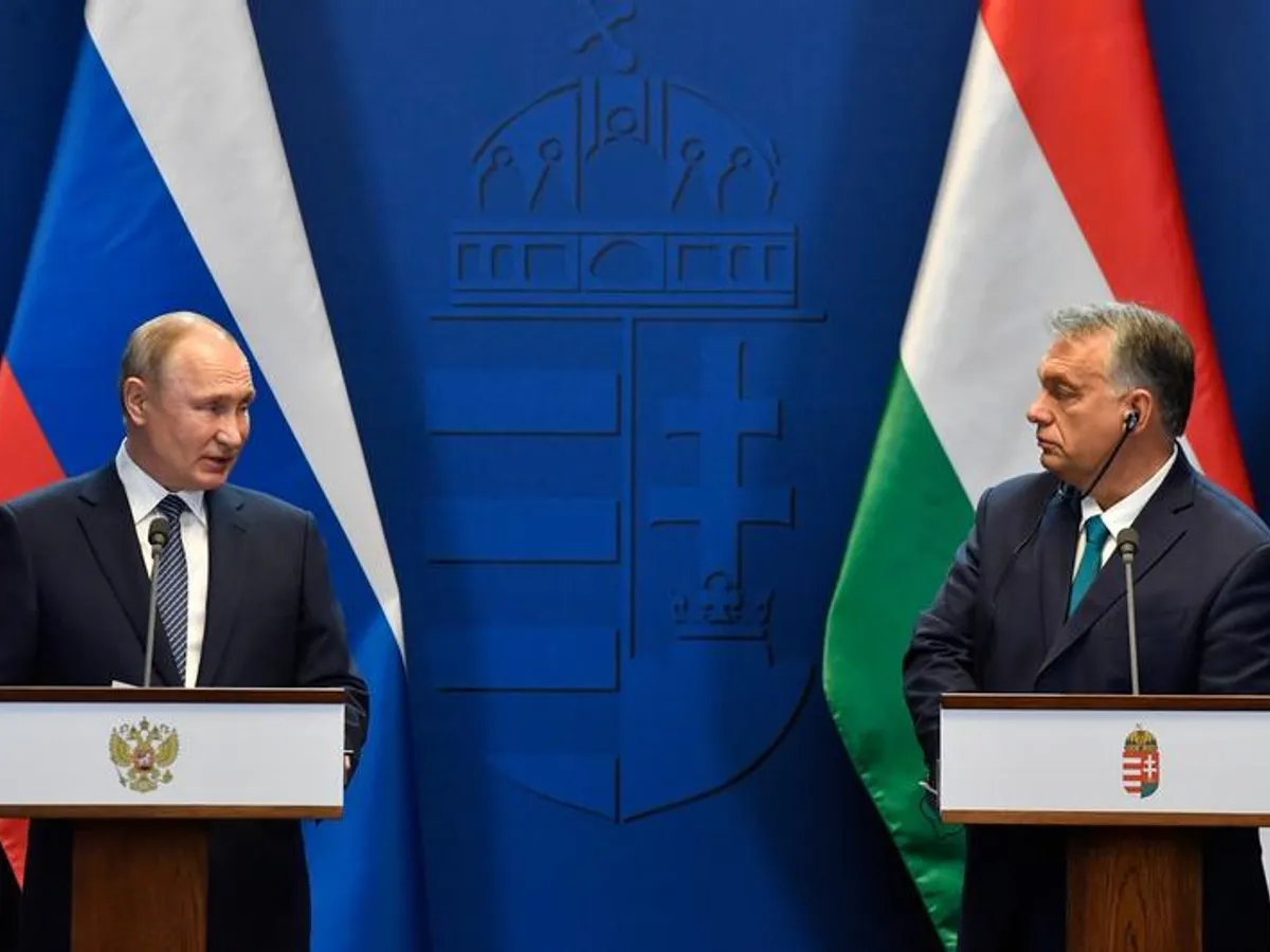 Putin și Orban - FOTO: Profimedia