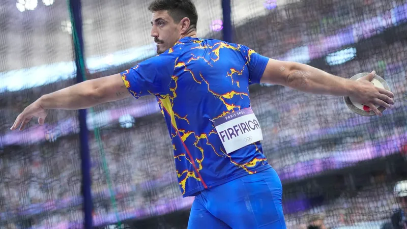 Alin Firfirică s-a calificat în finala probei de aruncare a discului - Foto: Profimediaimages.ro