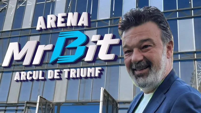 Directorul CSN Arcul de Triumf, Radu Popa, a schimbat numele stadionului fără nicio aprobare Foto: Facebook