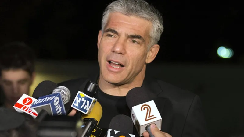 Ministrul israelian de Externe, Yair Lapid/foto: tablet magazine