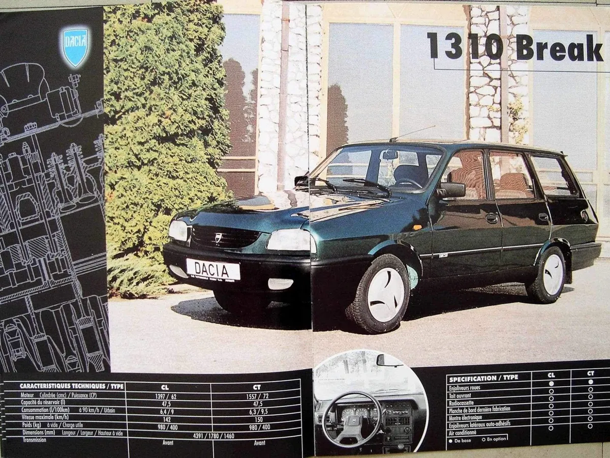 De ce a fost poreclită „Zâmbetul lui Iliescu” ultima Dacia 1300? Cu ce se lăuda și cât costă acum? - Foto: daciarosie.ro