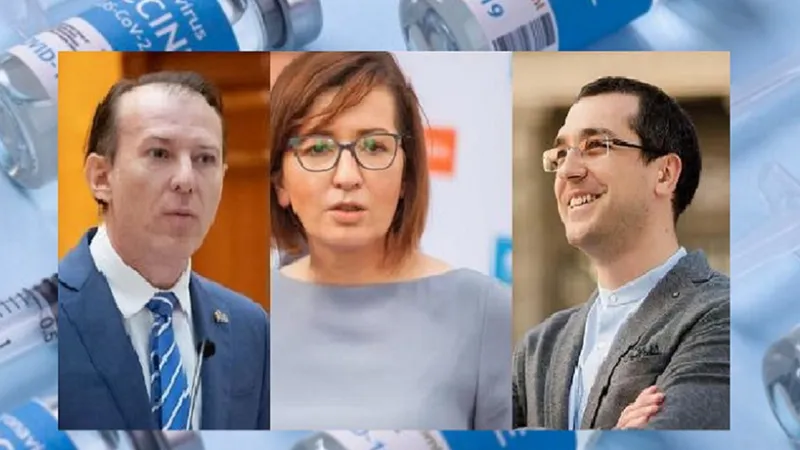 oana Mihăilă, Vlad Voiculescu și Florin Cîțu, urmăriți penal Foto: colaj facebook/ Freepik.com - rol ilustrativ