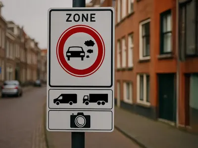 Escrocherie nouă! Nu cumpărați „scutiri” pentru zonele cu emisii zero din orașele din Olanda - Foto: trans.info (Imagine cu rol ilustrativ)