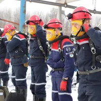 Incendiu într-o mină din Siberia. Unsprezece mineri au murit, alți 49 sunt blocați în subteran/FOTO: Twitter/AP Europe