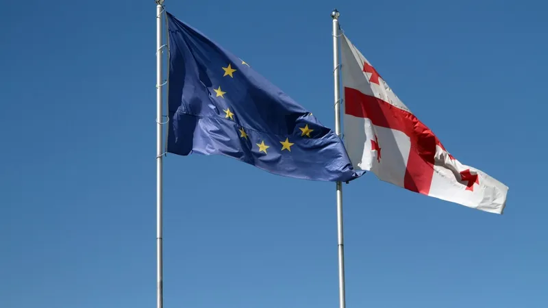 Procesul de aderare al Georgiei la UE blocat de legi inspirate din Rusia.Moldova, aproape de aderare - Foto: Profimedia images