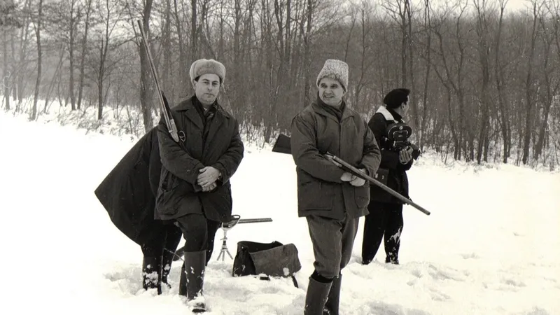 Cine l-a lăsat pe Nicolae Ceaușescu fără replică la o vânătoare - Foto: Fototeca online a comunismului românesc