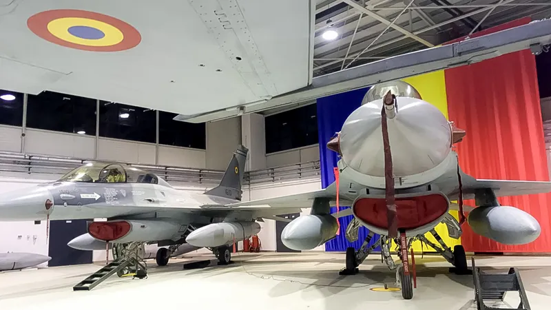 Romaero, centru de mentenanță pentru avioanele F-16 Fighting Falcon? A fost semnat un memorandum - Foto: INQUAM PHOTOS / Tudor Costache