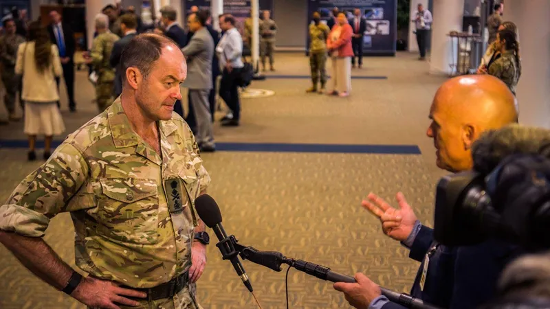 Patrick Sanders este noul șef al Statului Major al armatei britanice - Foto: Profimedia Images