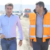 Baronul Arsene și cumătrul Ginel/FOTO: atacul.ro