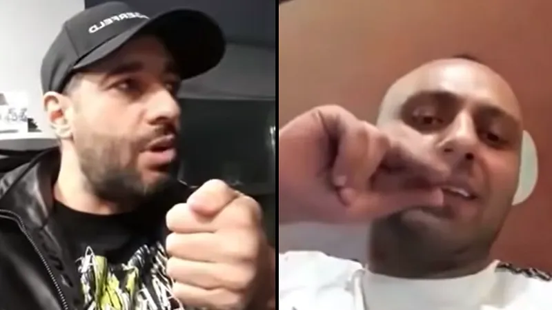 Vali Nebunu către Romi Neguș: Am dat jos mâna unuia cu sabia, a rămas atârnată în piele și tendoane Foto: capturi Youtube