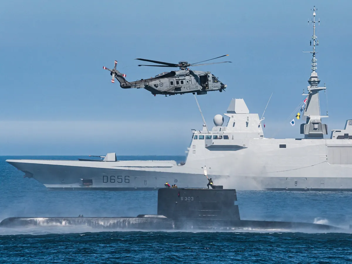 Exercițiile NATO - BALTOPS 2026 - Foto: X/@Globalwatchh