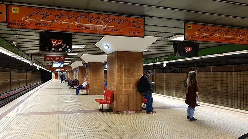 Posibilă alertă falsă cu bombă, la Metroul Bucureşti. Circulaţia trenurilor se desfăşoară normal - Foto: Babu