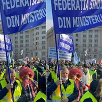 Grevă pentru salarii mai mari la Ministerul Muncii - Foto: INQUAM PHOTOS / Octav Ganea