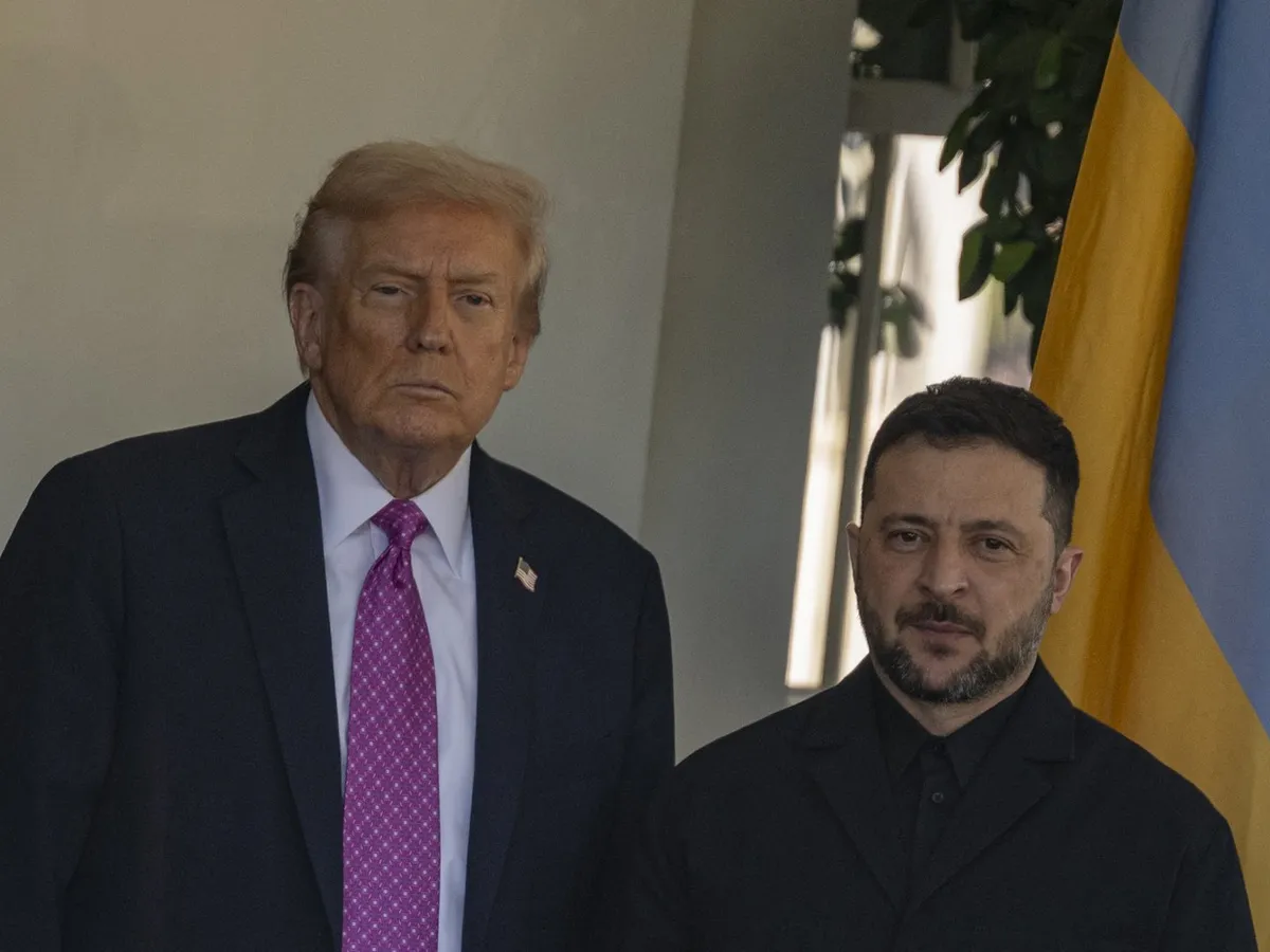 Donald Trump și Volodimir Zelenski