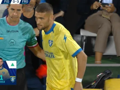 Daniel Bîrligea, debut oficial în Italia la Fiorentina - Frosinone 0-3! Ce a făcut fostul vârf de la FCSB