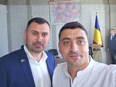 George Simion și Vasile Costiuc - Foto: Profimedia images