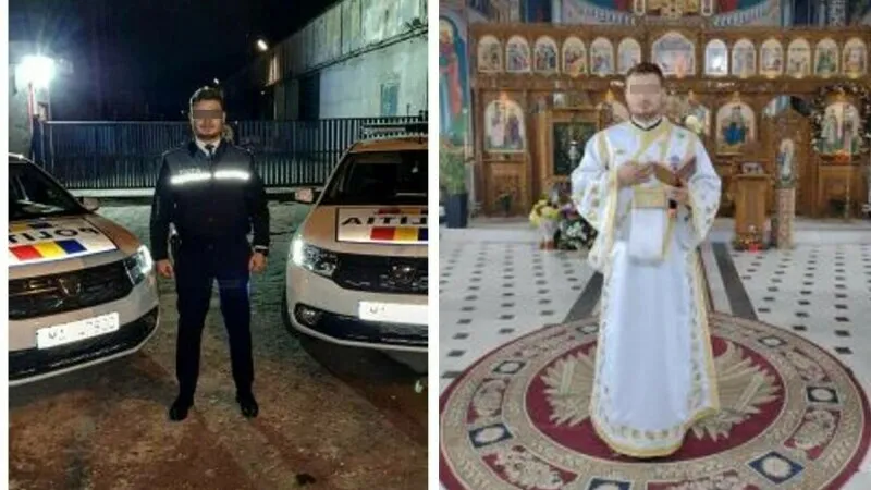 Polițistul era și diacon. Sursa: Total Impact