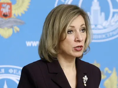 Maria Zaharova, purtătorul de cuvânt al foreign office-ului rus - Foto: Profimedia Images