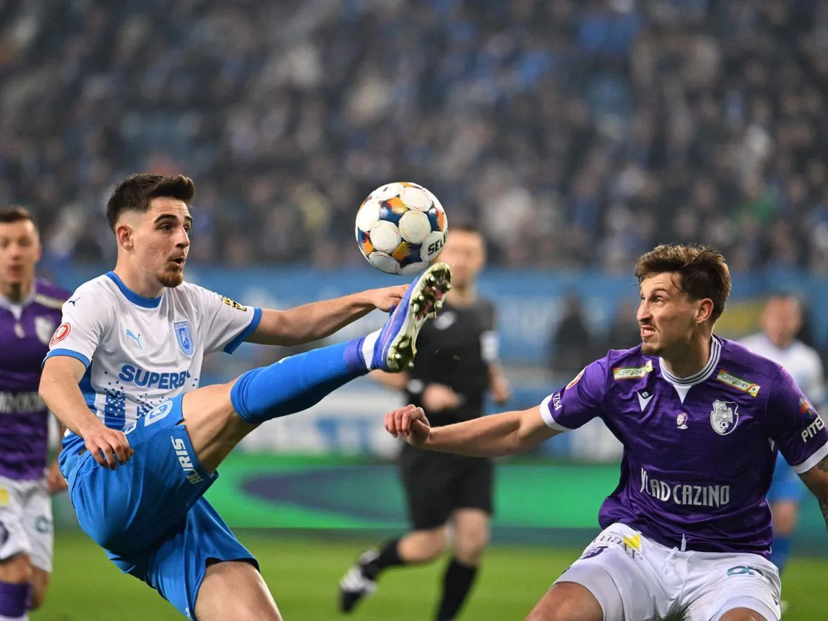 Craiova a luat bătaie acasă, în primul meci din play-off-ul Superligii, de la FC Argeș, scor 0-1