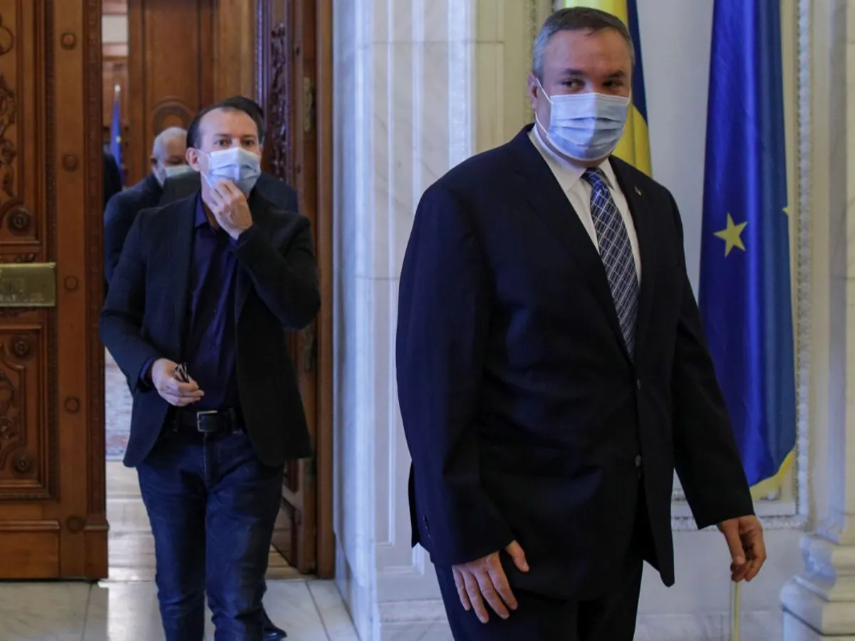 De ce a cedat Florin Cîțu? Chiar el a propus să fie înlocuit de Ciucă pentru propunerea de premier. Foto Inquam Photos/Octav Ganea