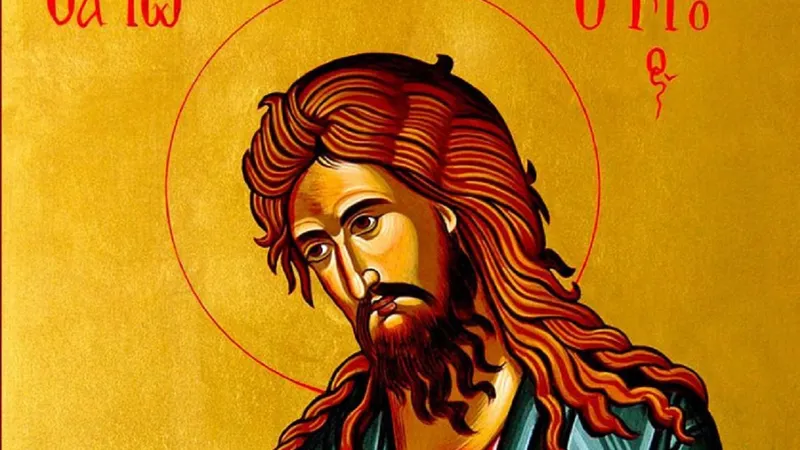 Sfântul Ioan l-a botezat pe Isus Hristos Foto: captură Digi 24 (imagine cu rol ilustrativ)