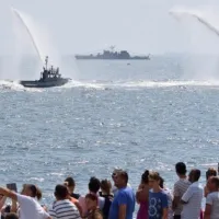 Ziua Marinei: preşedintele şi premierul participă la festivitățile din Portul Militar Constanţa. / Foto: g4media.ro