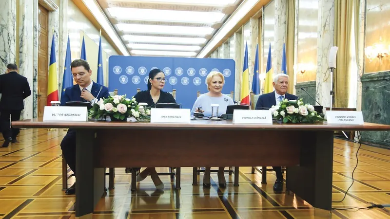 Secretarul de stat Negrescu (stânga) - Foto: Inquam Photos/ George Călin
