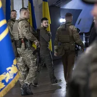 Zelenski, bine păzit de serviciile secrete ucrainene/foto: pravda.com.ua
