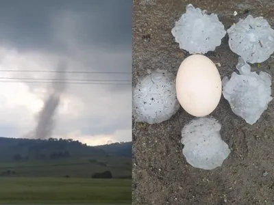 METEO VREME Cea mai ciudată lună mai din ultimul deceniu. Tornade și grindină cât oul de găină - Foto: FB / Extreme Weather