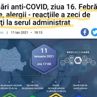 Titlul știrii de pe site-ul Antenei 3