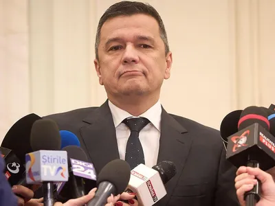 Sorin Grindeanu, preşedintele PSD, dă declaraţii de presă - Foto: Profimedia Images