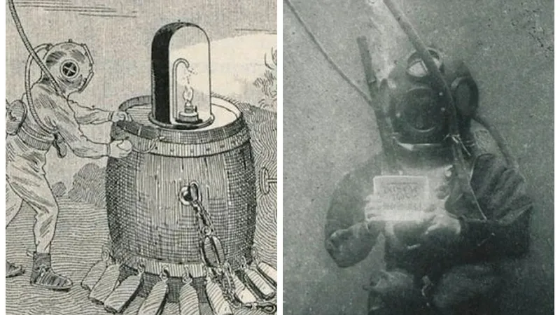 Un savant român a făcut prima fotografie subacvatică din istorie. Ce greșeală a comis pe fundul apei - Foto: Colaj/ Arhivă/ Imagine cu caracter ilustrativ